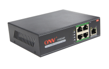 Коммутатор PoE 4-портовый ONV H1004P