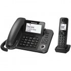 Радиотелефон PANASONIC KX-TGF310 (RUM) Черный металлик