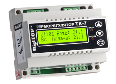 Терморегулятор ТК-7, DIN DS18B20