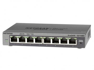 Коммутатор NETGEAR GS108E-300PES