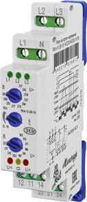 Реле контроля 3-х фазного РКН-3-26-15 АС230В/AC400В УХЛ4, Меандр