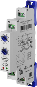 Реле контроля однофазного РКН-1М УХЛ4, Меандр