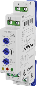 Реле контроля 3-х фазного РКФ-М05-2-15 АС400В УХЛ4, Меандр