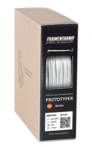 3D SBS-PRO пластик Filamentarno, белый