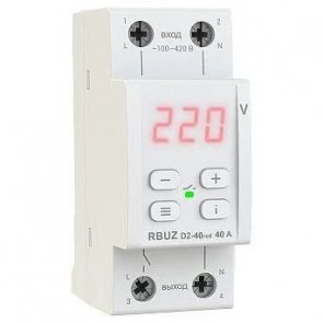 Реле напряжения werlok D2-40 red